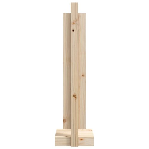 Log Holder 33.5x30x110cm Solid Wood Pine - Image 6