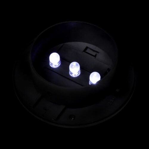 Outdoor Solar Lamp Set 6pcs Fence Light Gutter Light Black - Image 7