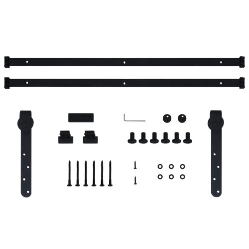 Mini Sliding Cabinet Door Kit Carbon Steel 183cm - Image 5