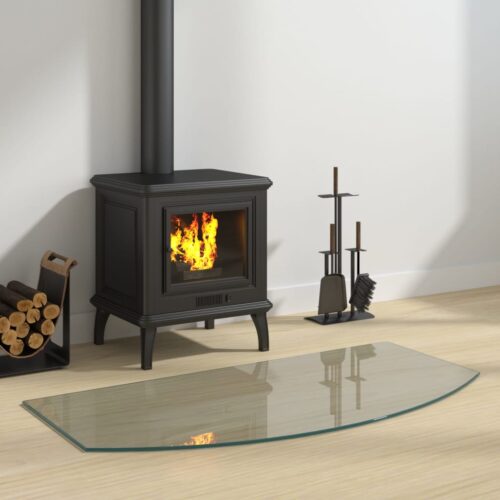 Fireplace Glass Plate 100x50cm