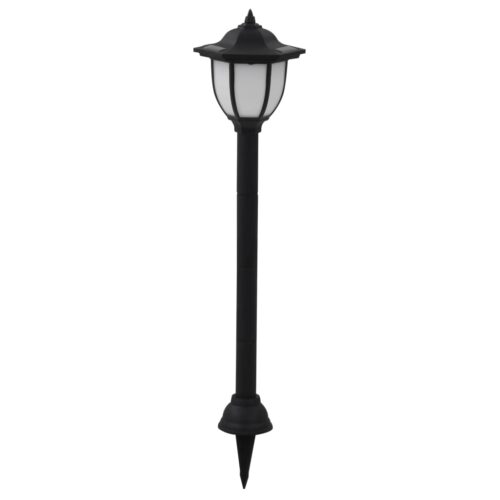 Outdoor Solar Lamps 3pcs LED Black - Image 2