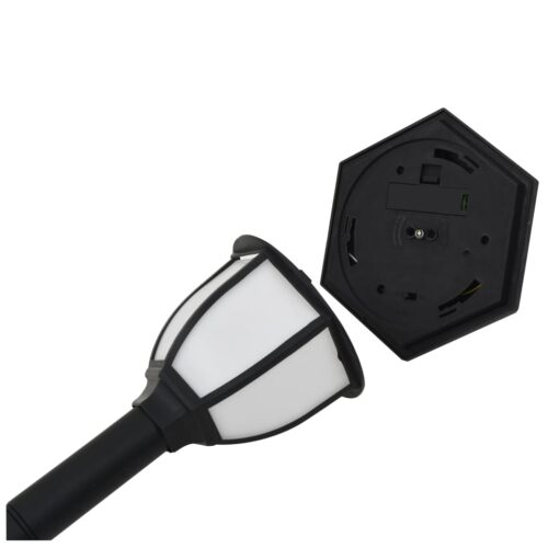 Outdoor Solar Lamps 3pcs LED Black - Image 5