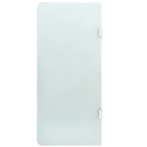 Wall-mounted Urinal Privacy Screen 90x40cm Tempered Glass