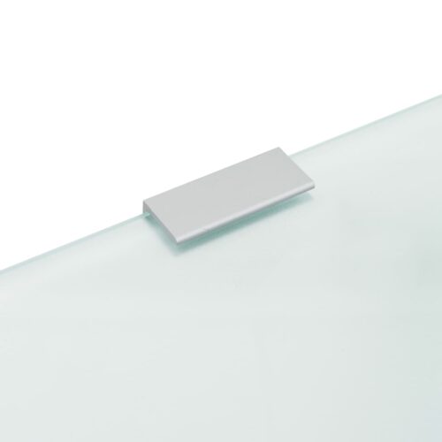 Wall-mounted Urinal Privacy Screen 90x40cm Tempered Glass - Image 6