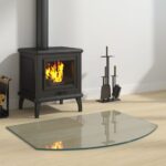 Fireplace Glass Plate 80x60cm