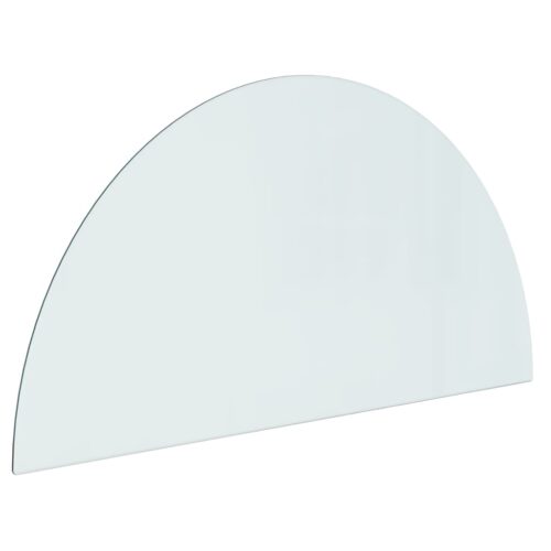 Fireplace Glass Plate Half Round 1000x500mm - Image 2