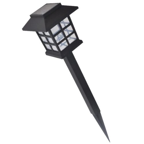 Outdoor Solar Lamp LED Light Set 12pcs with Spike 8.6 x 8.6 x 38cm - Image 3