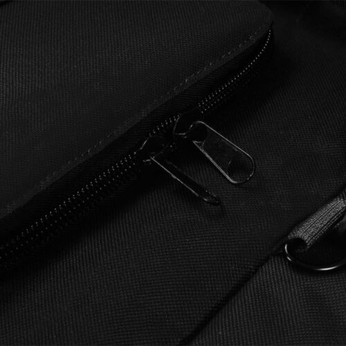3-in-1 Army-Style Duffel Bag 90L Black - Image 6