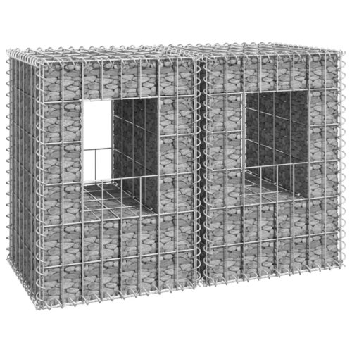 Gabion Basket Posts 2pcs 40x40x60cm Iron