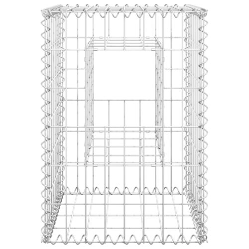Gabion Basket Posts 2pcs 40x40x60cm Iron - Image 4