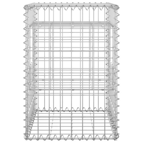 Gabion Basket Posts 2pcs 40x40x60cm Iron - Image 5