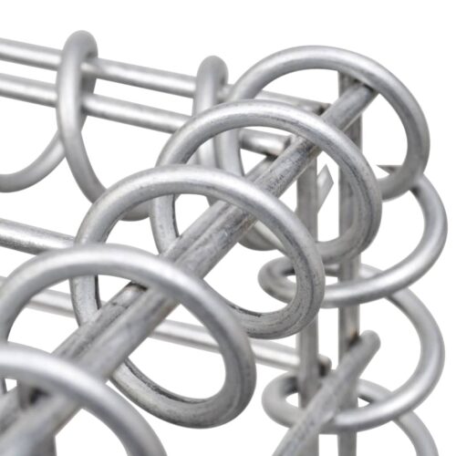 Gabion Basket Posts 2pcs 40x40x60cm Iron - Image 6