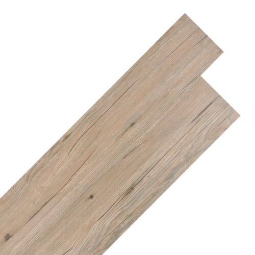 Self-Adhesive PVC Flooring Planks DIY Stick-On Floor Tiles 2.51m 2mm Oak Brown - Image 2