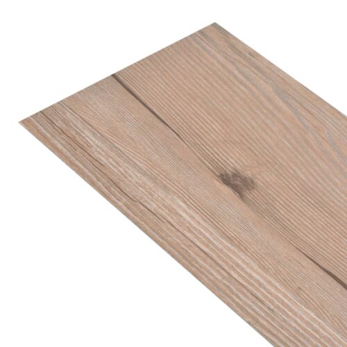 Self-Adhesive PVC Flooring Planks DIY Stick-On Floor Tiles 2.51m 2mm Oak Brown - Image 3