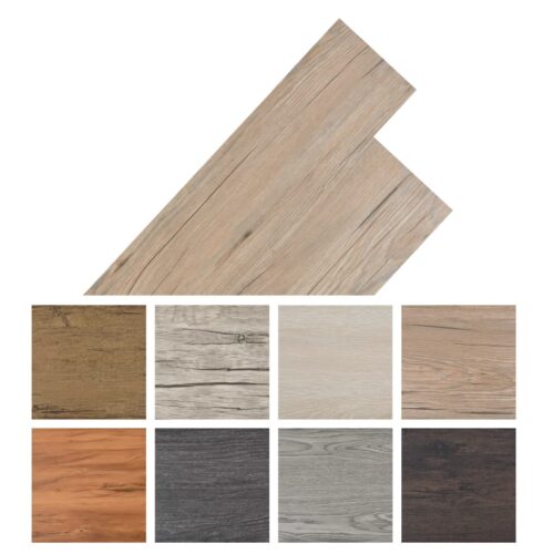 Self-Adhesive PVC Flooring Planks DIY Stick-On Floor Tiles 2.51m 2mm Oak Brown - Image 8