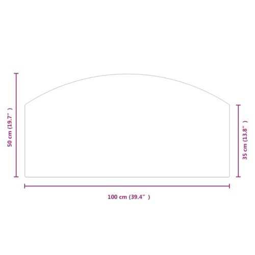 Fireplace Glass Plate 100x50cm - Image 10