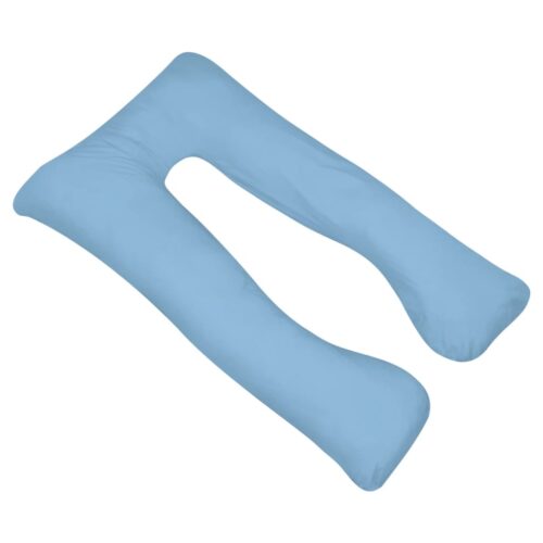 Pregnancy Pillow 90x145cm Light Blue - Image 2