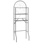 Toilet Rack Black 60x33x174cm