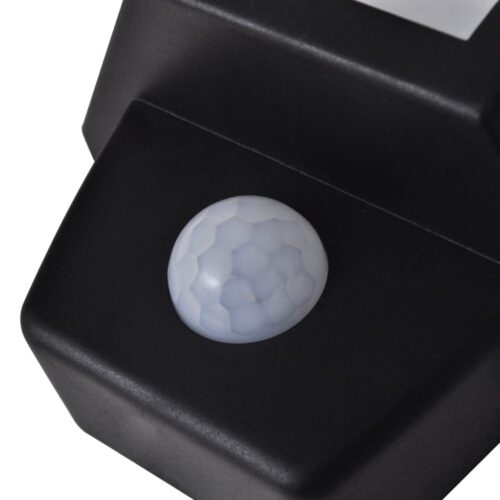 Solar Wall Lamps 2pcs with Motion Sensor Black - Image 5