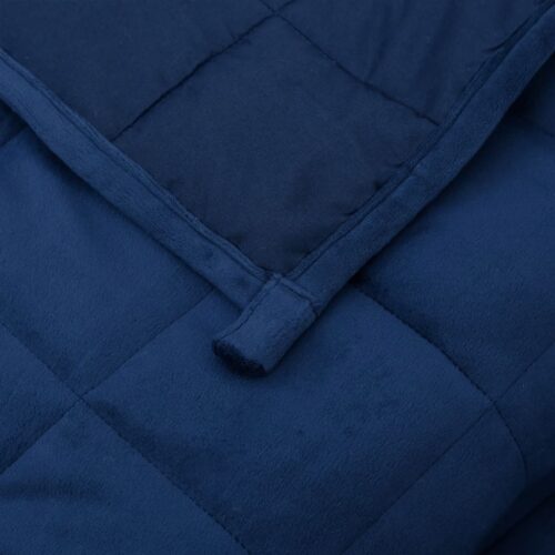 Weighted Blanket Blue 150x200cm 7 kg Fabric - Image 5