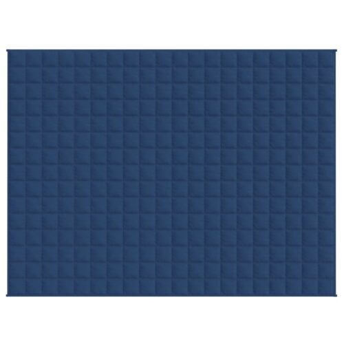 Weighted Blanket Blue 152x203cm 7 kg Fabric - Image 3