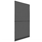 Hinged Insect Screen for Doors Anthracite 120x240cm