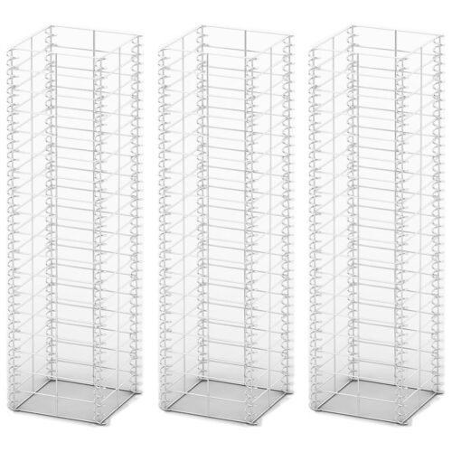 Gabion Set 3pcs Galvanised Wire 25x25x100cm - Image 2