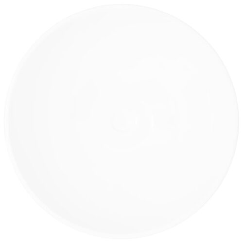 Ceramic Bathroom Sink Basin White Round - Image 5