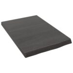 Dark Oak Wood Timber Bathroom Countertop Sink Vanity Board Table Top 40x60x4cm