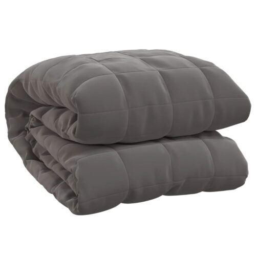 Weighted Blanket Grey 152x203cm 11 kg Fabric - Image 2