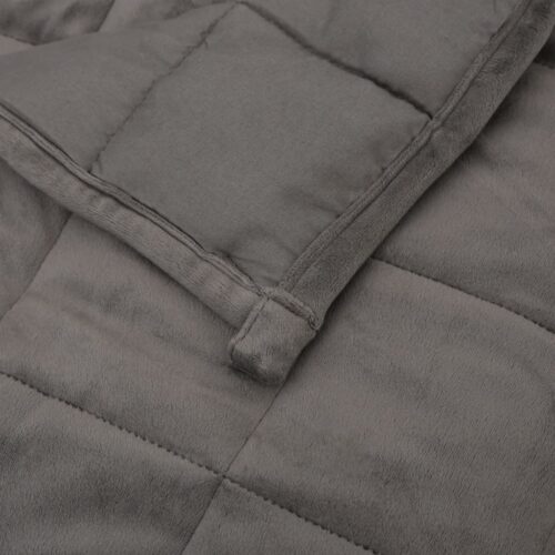 Weighted Blanket Grey 152x203cm 11 kg Fabric - Image 5