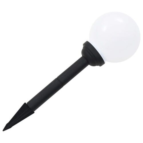 Outdoor Solar Lamps 8pcs LED Spherical 15cm RGB - Image 7