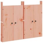 Outdoor Kitchen Doors 2pcs 50x9x82cm Solid Wood Douglas