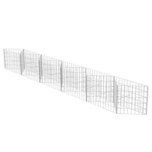 Gabion Basket Galvanised Steel 300x30x50cm