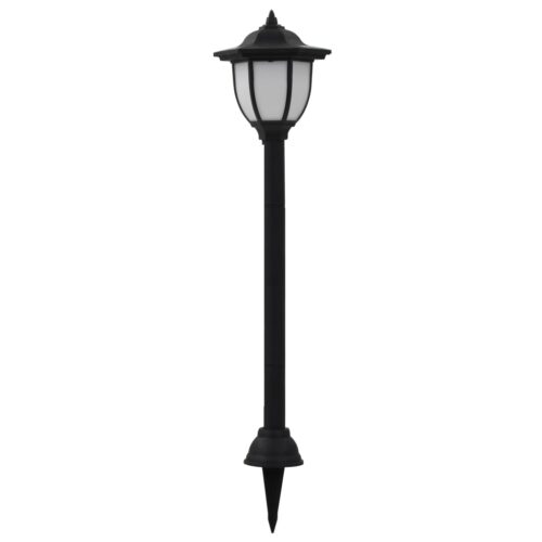 Outdoor Solar Lamps 6pcs LED Black - Image 3