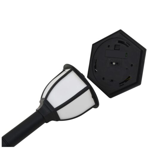 Outdoor Solar Lamps 6pcs LED Black - Image 5