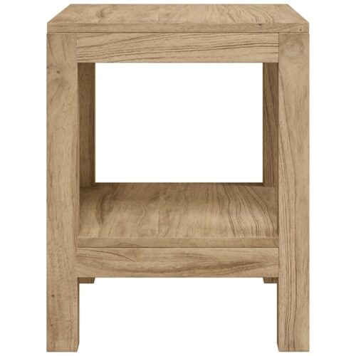 Bathroom Side Table 45x35x45cm Solid Wood Teak - Image 4