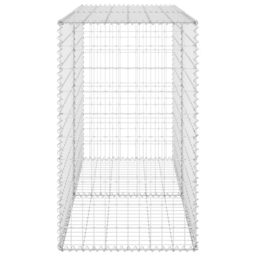 Gabion Wall with Covers Galvanised Steel 150x60x100cm - Image 4