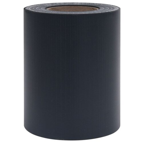 Garden Privacy Screens 4pcs PVC 35x0.19m Matte Dark Grey - Image 4