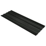 Roof Panels 12pcs Galvanised Steel Anthracite
