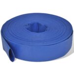 Flat Hose 50m 2" PVC Layflat Garden Water Pump Transfer Flat Outlet Discharge