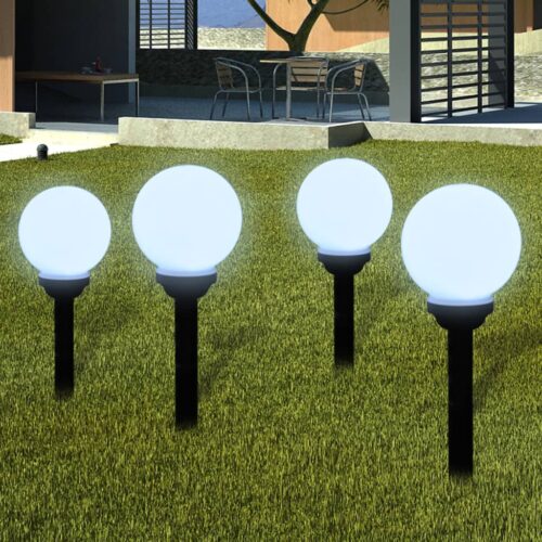 Outdoor Pathway Lamps 8pcs LED 15cm with Ground Spike - Image 3