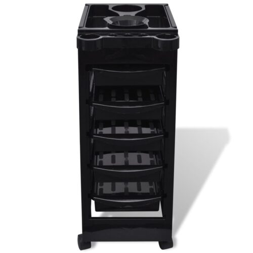 Hair Salon Plastic Trolley with Wheels - Image 3