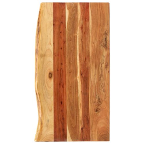 Bathroom Vanity Top Solid Acacia Wood Timber Countertop 100x52x2.5cm