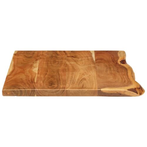Bathroom Vanity Top Solid Acacia Wood Timber Countertop 100x52x2.5cm - Image 4