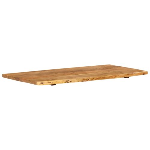 Bathroom Vanity Top Solid Acacia Wood Timber Countertop 100x52x2.5cm - Image 8