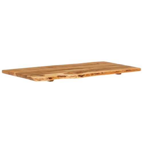 Bathroom Vanity Top Solid Acacia Wood Timber Countertop 100x52x2.5cm - Image 9