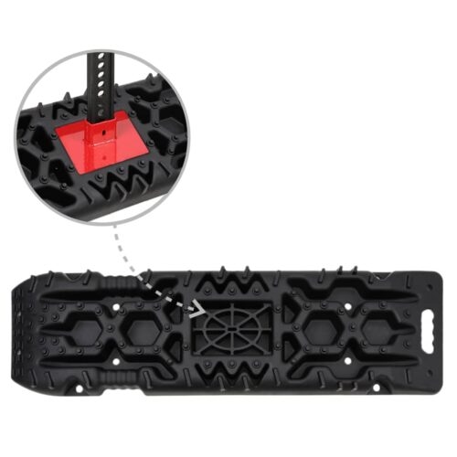 Traction Boards 2pcs Black 107x31x7cm Nylon - Image 6