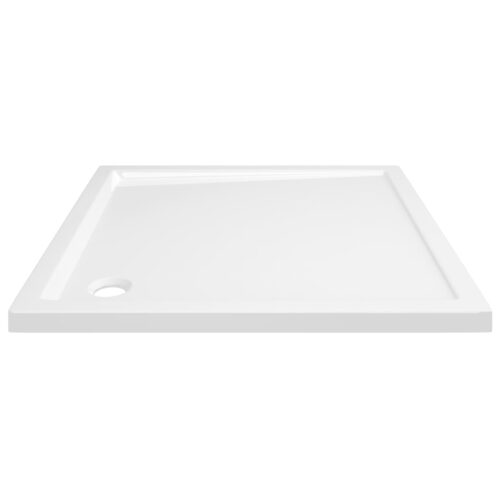 Square ABS Shower Base Tray Bathroom Floor Trays White 80x80cm - Image 4