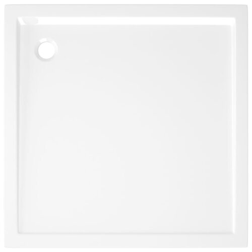 Square ABS Shower Base Tray Bathroom Floor Trays White 80x80cm - Image 5